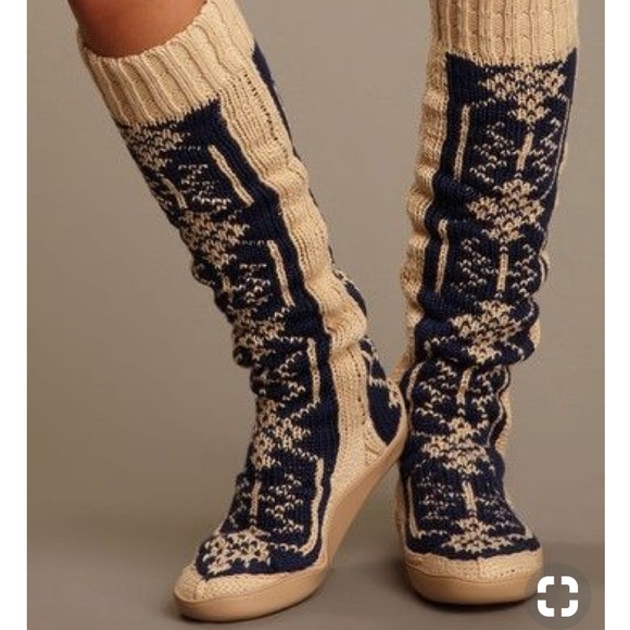 high boot slippers